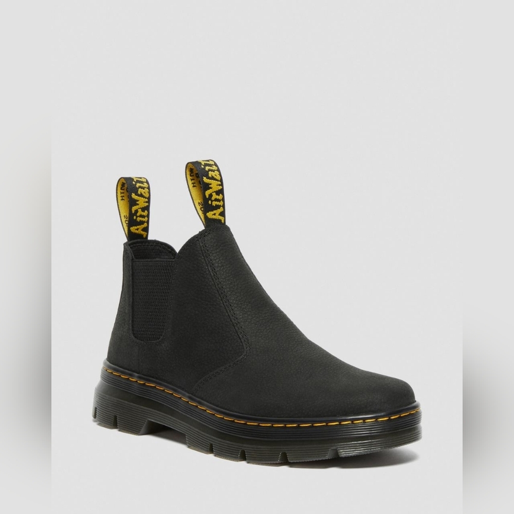 Dr. Martens Black "Hardie" Pull-on Boots-Size 6M/7W